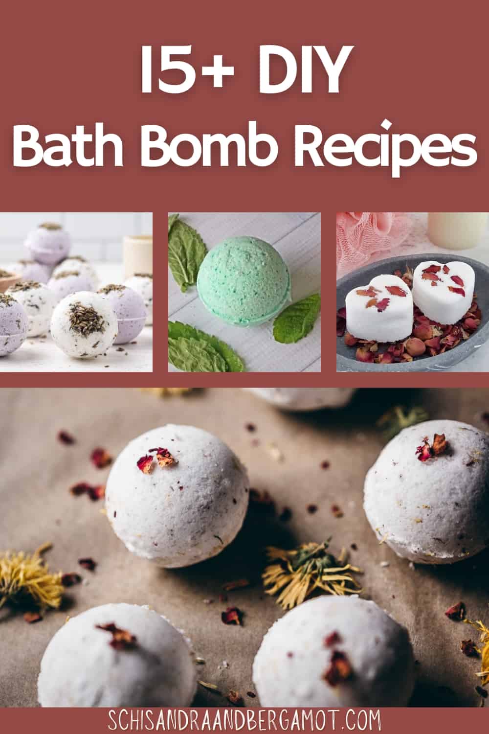 20 DIY Natural Bath Bomb Recipes • Schisandra & Bergamot